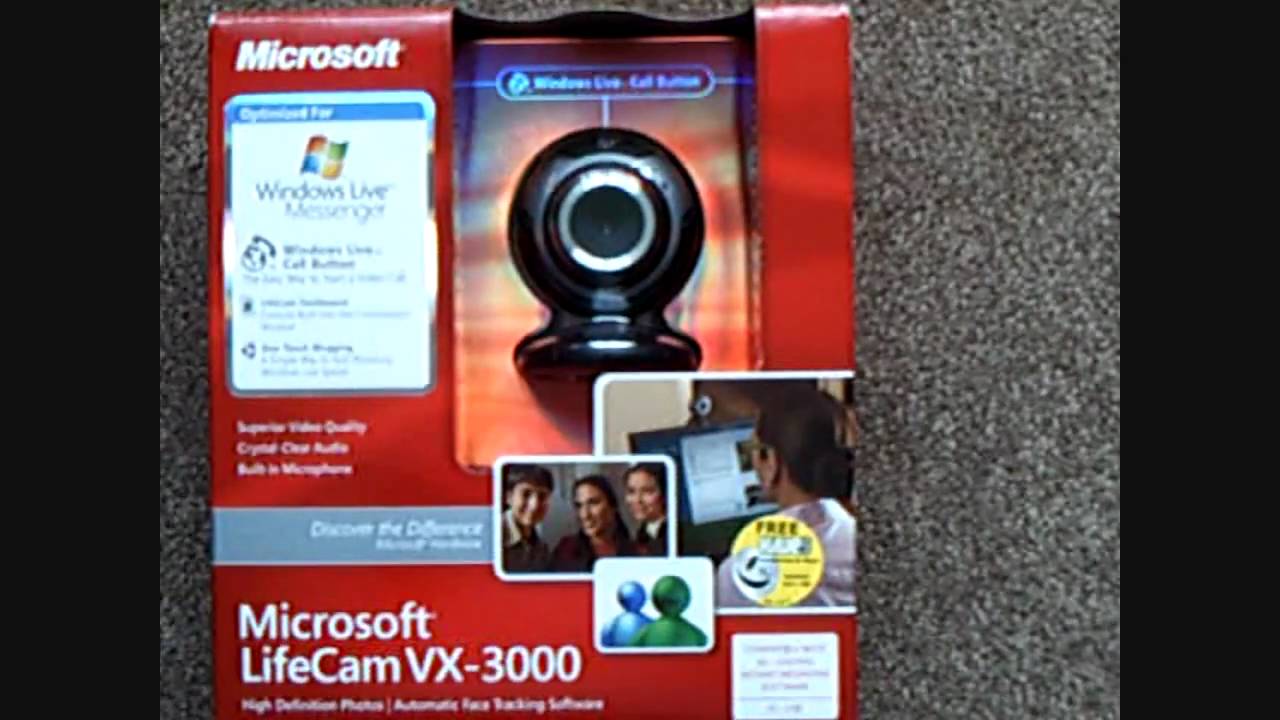 lifecam vx 3000 drivers download